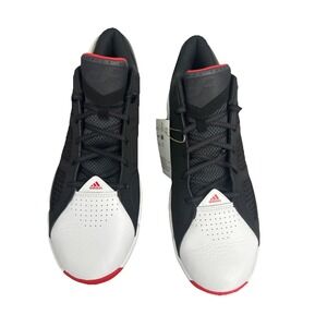 Adidas Men's adiZero Rose 1.5 Low Resto Black White Red Basketball GY9124 SZ13.5